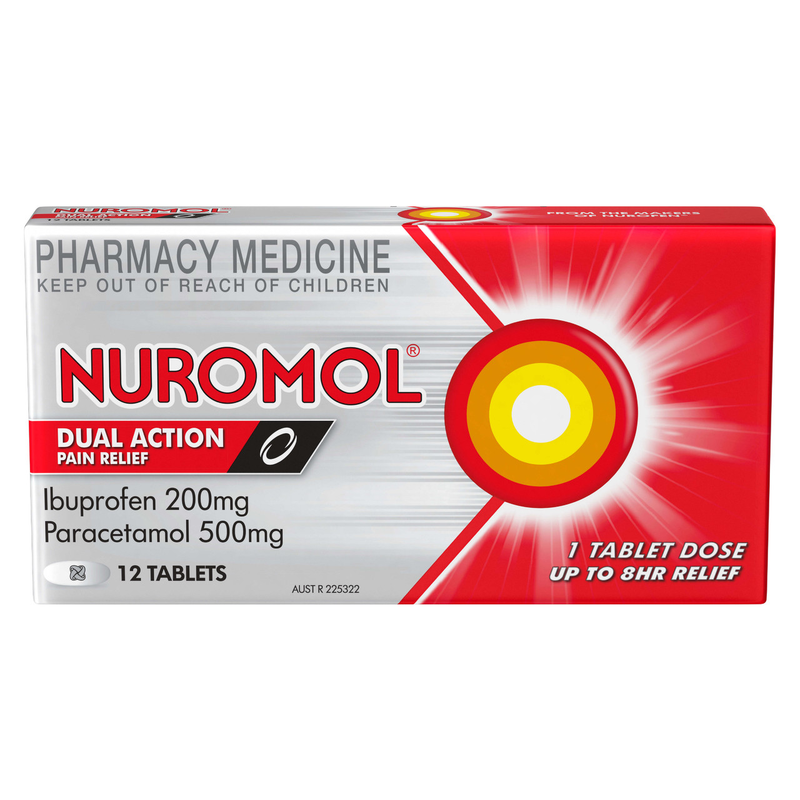 Nuromol Dual Action Pain Relief 10 Liquid Capsules