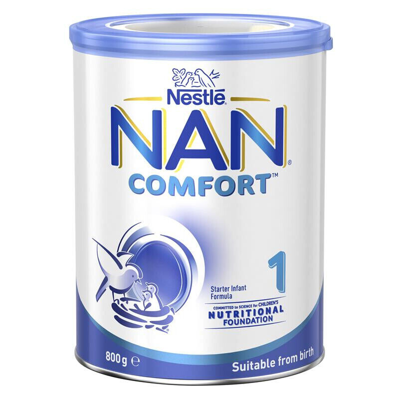 Nan Comfort 1 Starter Infant Formula 800g Suitable From Birth