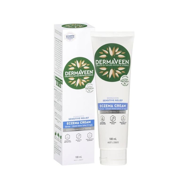 DermaVeen Sensitive Relief Eczema Cream 100g