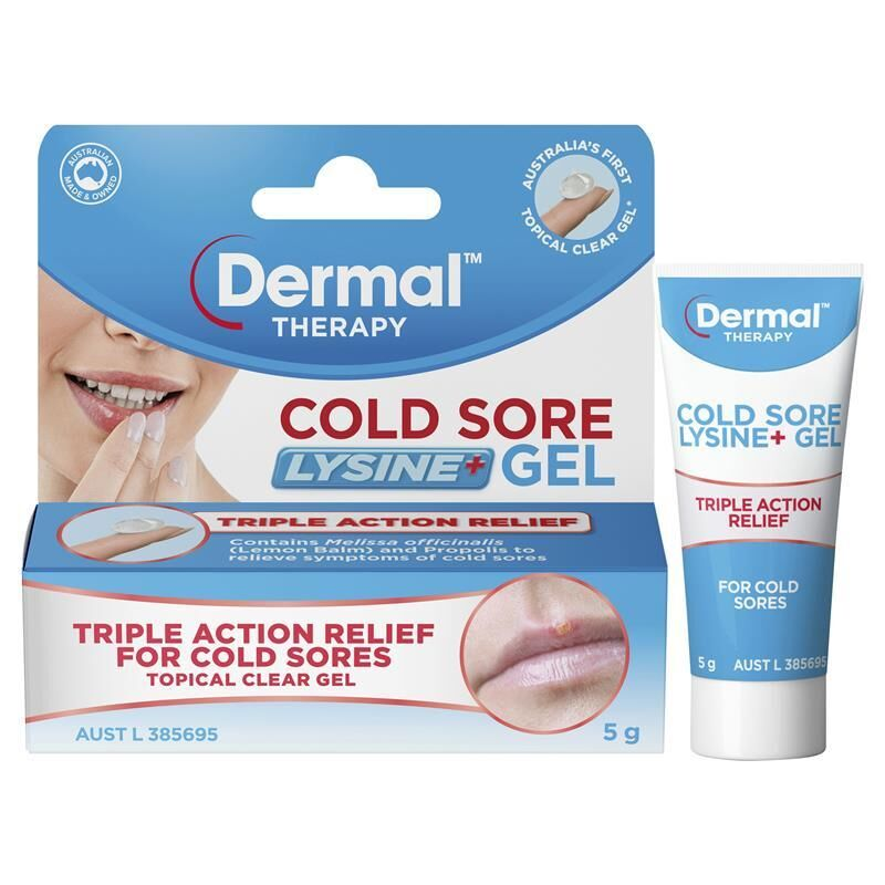 Dermal Therapy Cold Sore Lysine Gel 5g