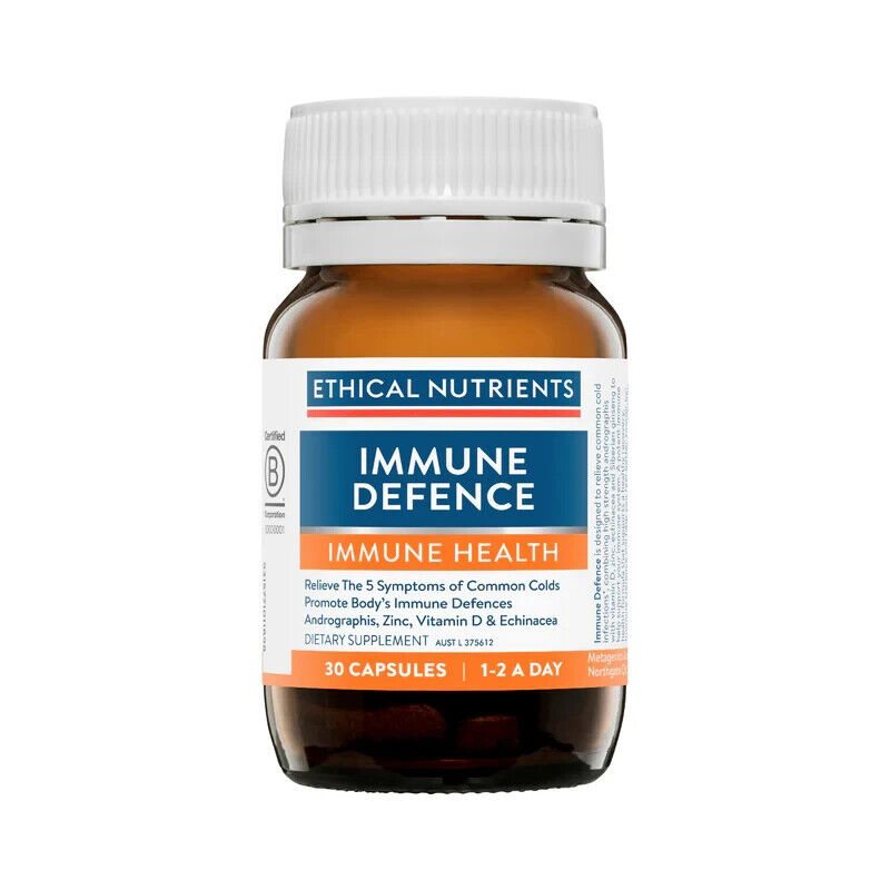 Ethical Nutrients Immune Defence 30 Capsules
