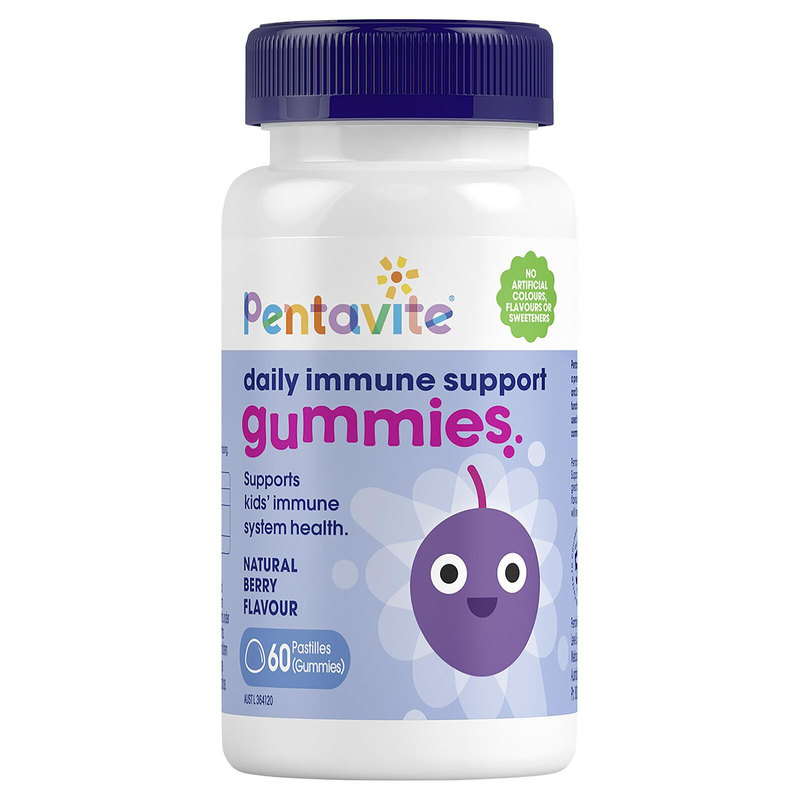 Pentavite Daily Immune Support Gummies 60 Pastilles