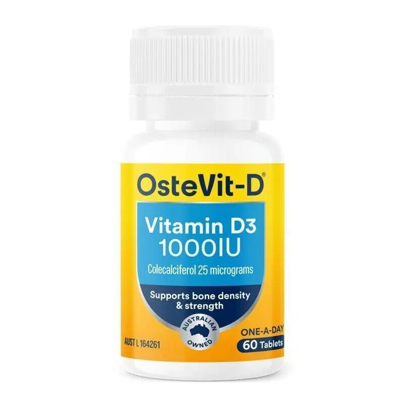 OsteVit-D Vitamin D3 1000IU 60 Tablets