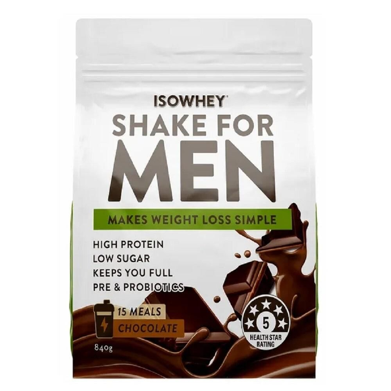 Isowhey Men's Shake 840g Chocolate