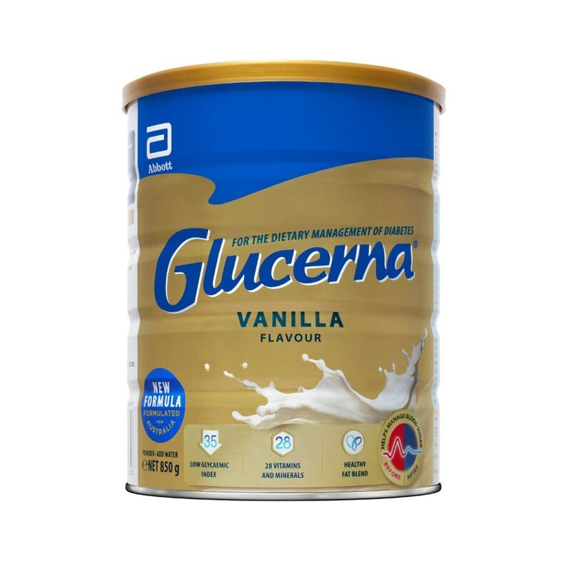 Glucerna Vanilla Powder 850g