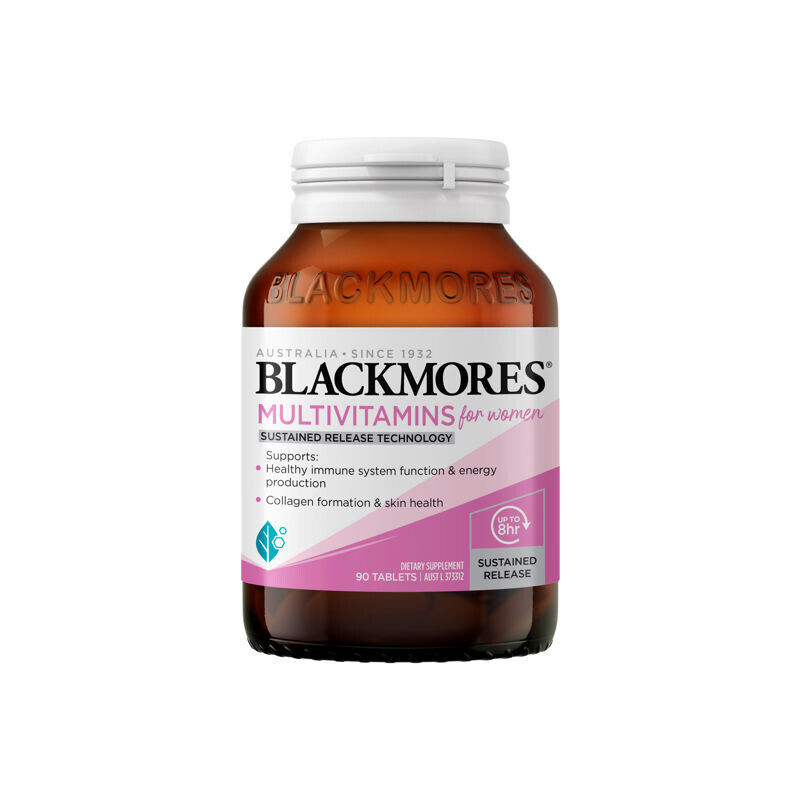 Blackmores Multivitamins For Women Sustained Release Technology 90 Tablets