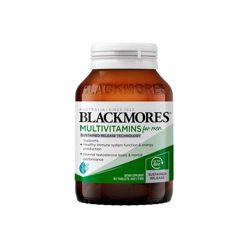 Blackmores Multivitamins For Men Sustained Release Technology 90 Tablets