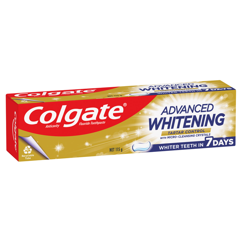 Colgate Advanced Whitening Tartar Control Toothpaste 115g