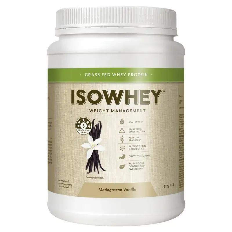 Isowhey Weight Management 672g Madagascan Vanilla