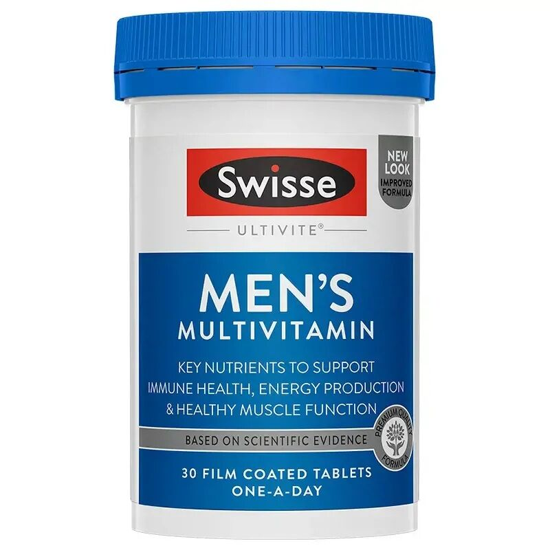 Swisse Ultivite Men's Multivitamin 30 Tablets