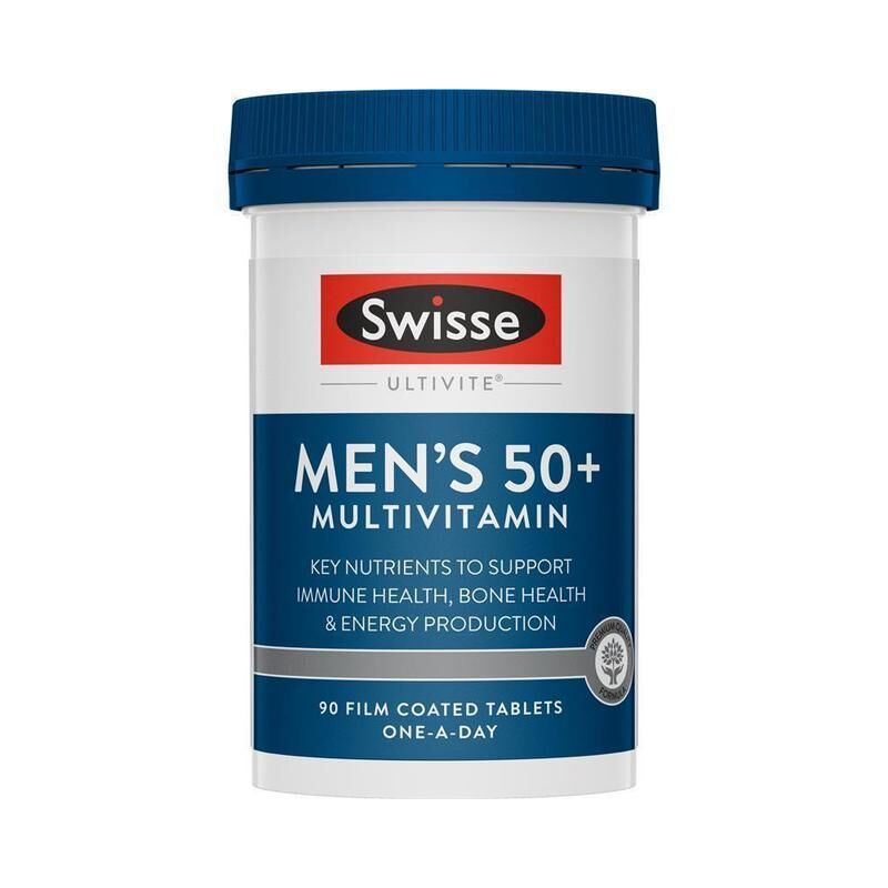 Swisse Ultivite Men's 50+ Multivitamin 90 Tablets