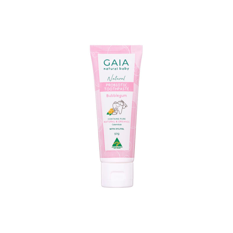 Gaia Natural Baby Probiotic Bubblegum Toothpaste 50g