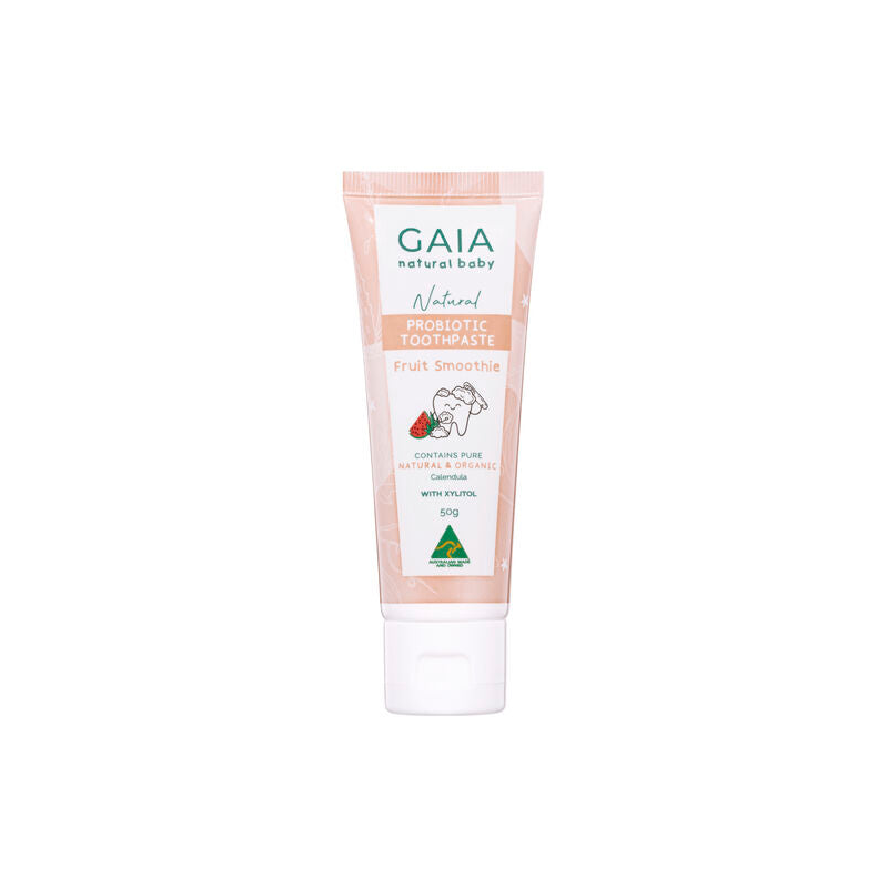 Gaia Natural Baby Probiotic Fruit Smoothie Toothpaste 50g