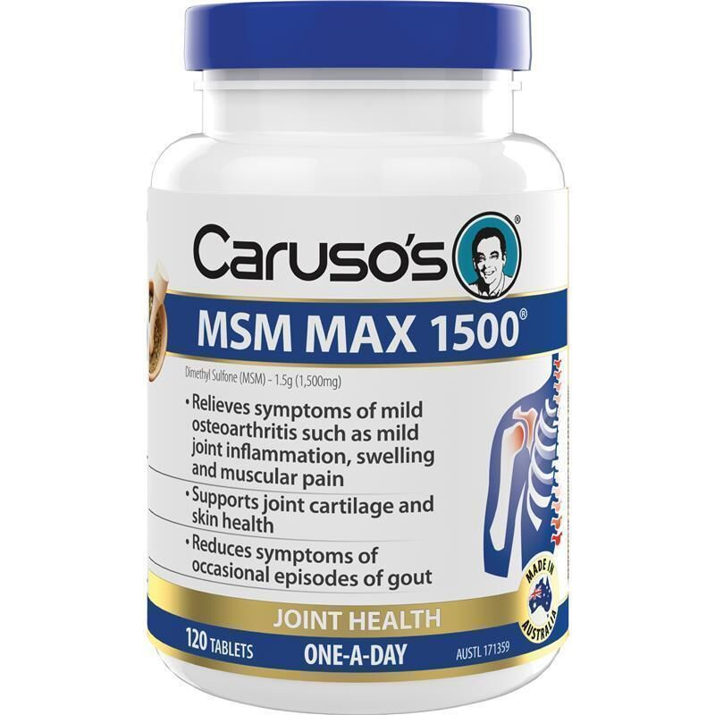 Caruso's Msm Max 1500 120 Tablets