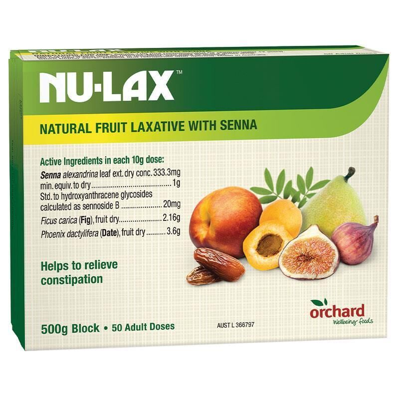 Nulax Fruit Laxative with Senna 500g