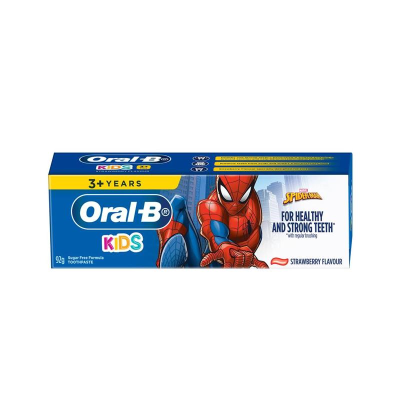 Oral B Kids 3+ Years Spiderman Strawberry Toothpaste 92g