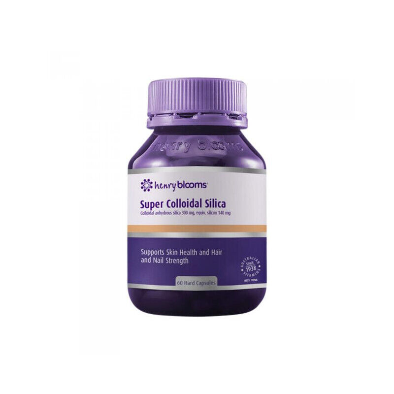 Henry Blooms Super Colloidal Silica 60 Capsules