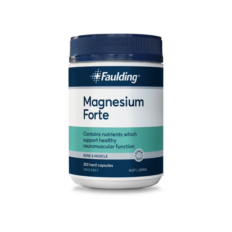 Faulding Magnesium Forte 300 Hard Capsules