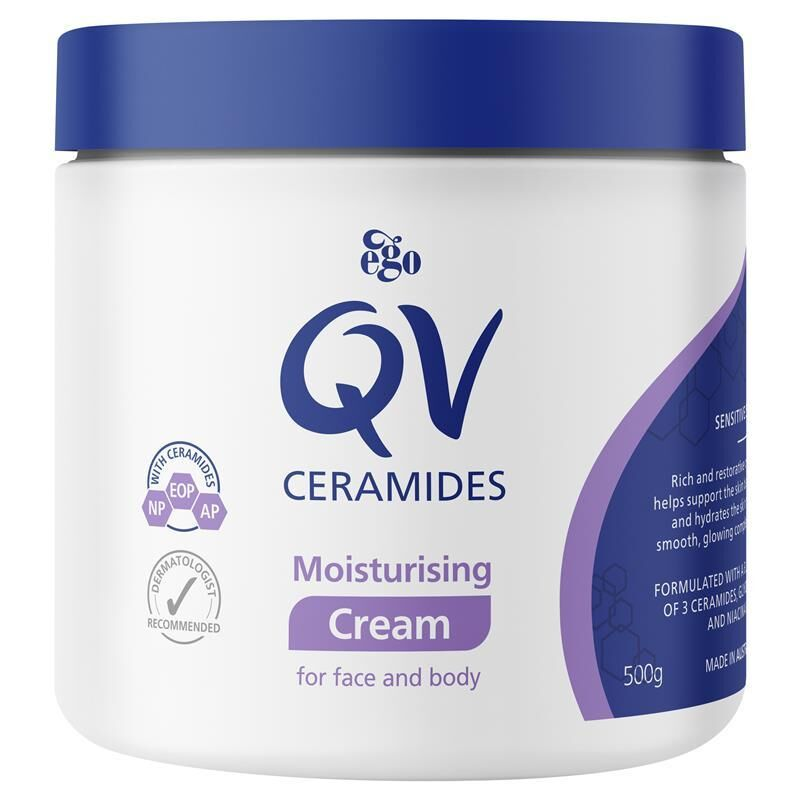Ego Qv Ceramides Moisturising Cream 500g