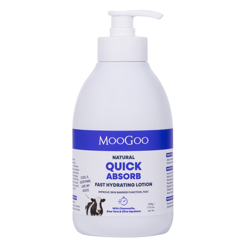 MooGoo Natural Quick Absorb Fast Hydrating Lotion 500g