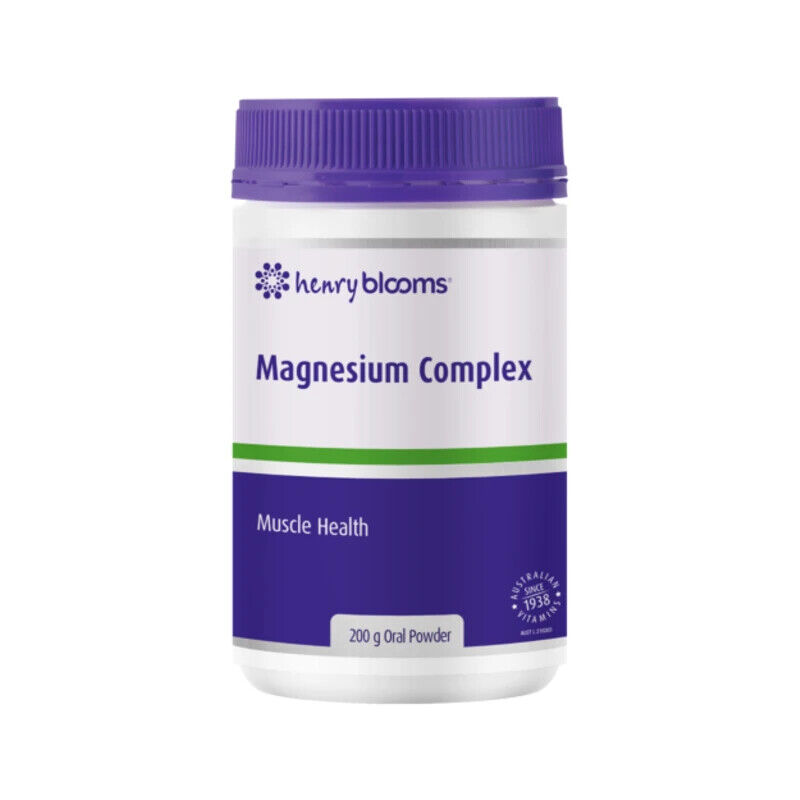 Henry Blooms Magnesium Complex 200g Powder