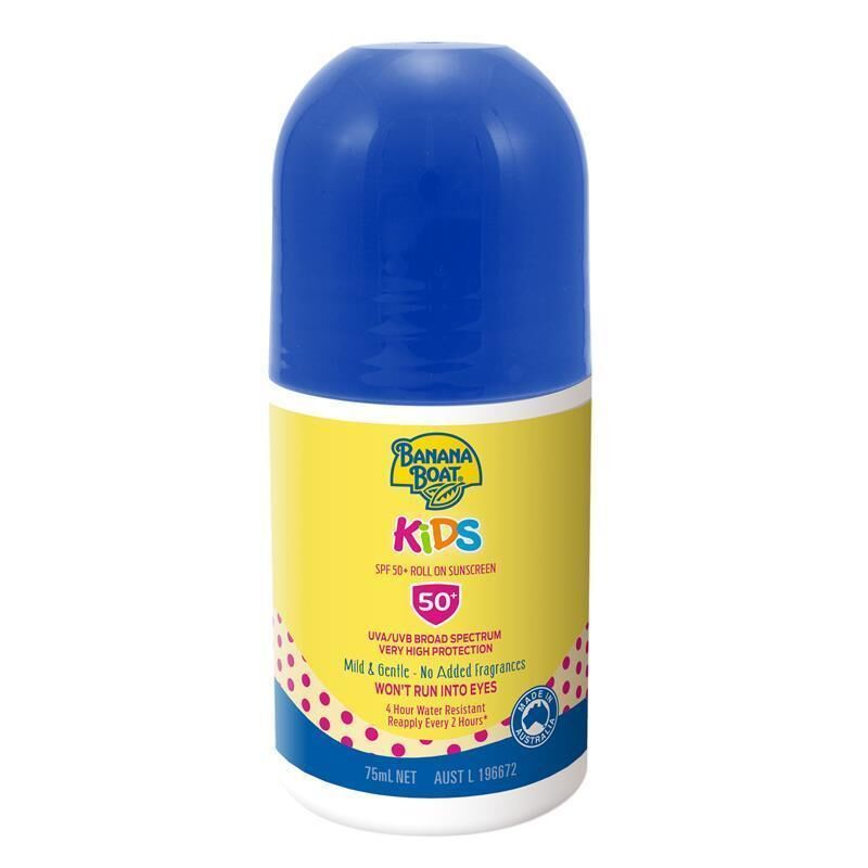 Banana Boat Kids Roll On SPF50+ 75ml