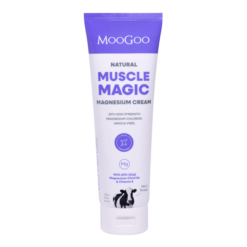 MooGoo Natural Muscle Magic Magnesium Cream 120g