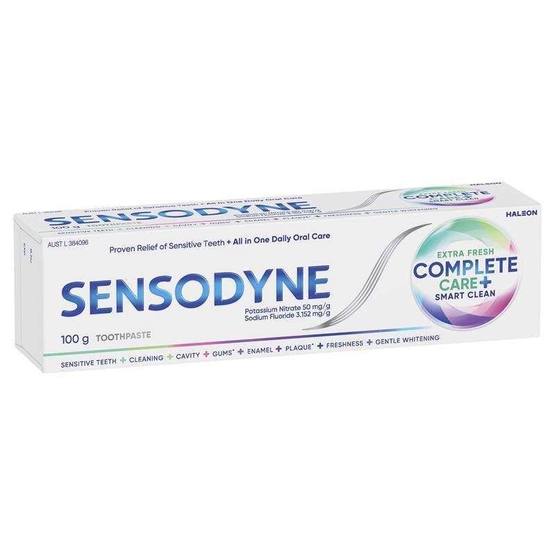 Sensodyne Extra Fresh Complete Care + Smart Clean Toothpaste 100g