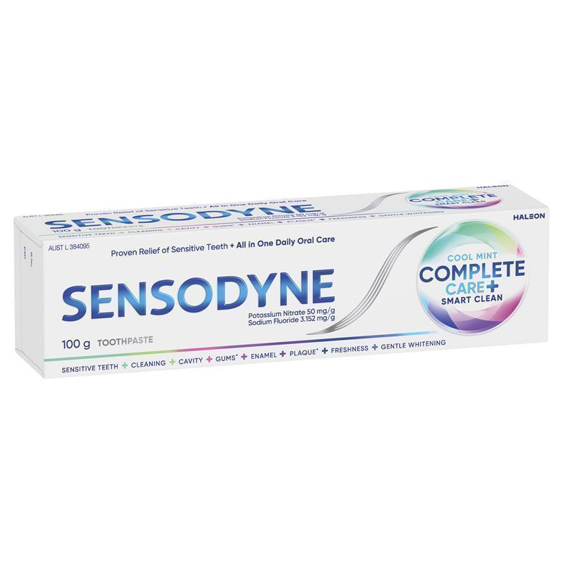 Sensodyne Cool Mint Complete Care + Smart Clean Toothpaste 100g