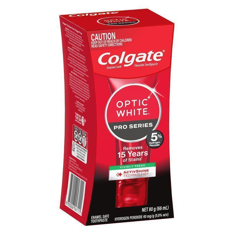 Colgate Optic White Pro Series Vividly Fresh Toothpaste 80g
