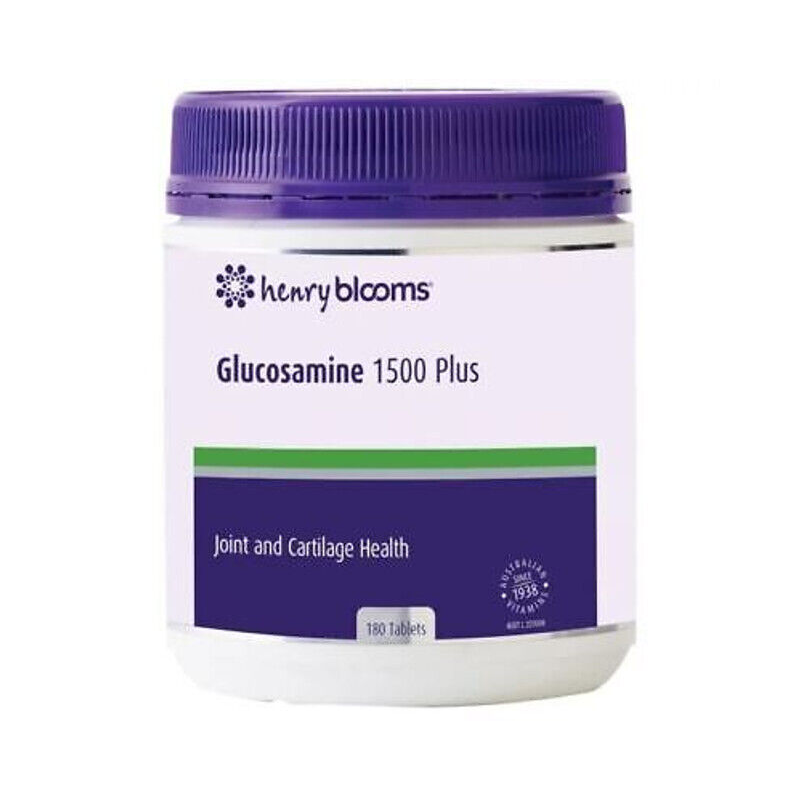 Henry Blooms Glucosamine 1500 Plus 180 Tablets