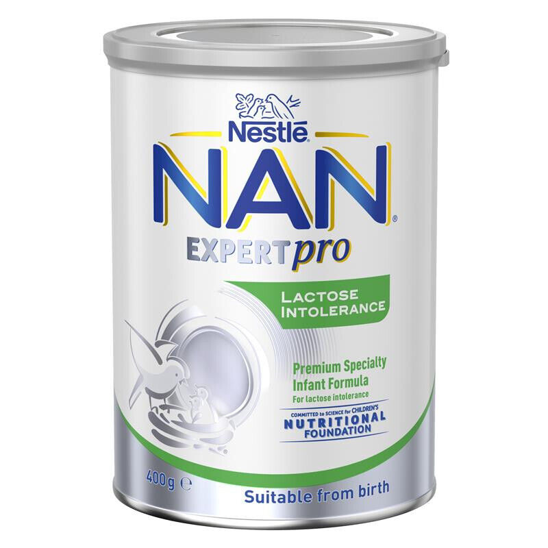 Nan ExpertPro Lactose Intolerance Premium Infant Formula 400g From Birth