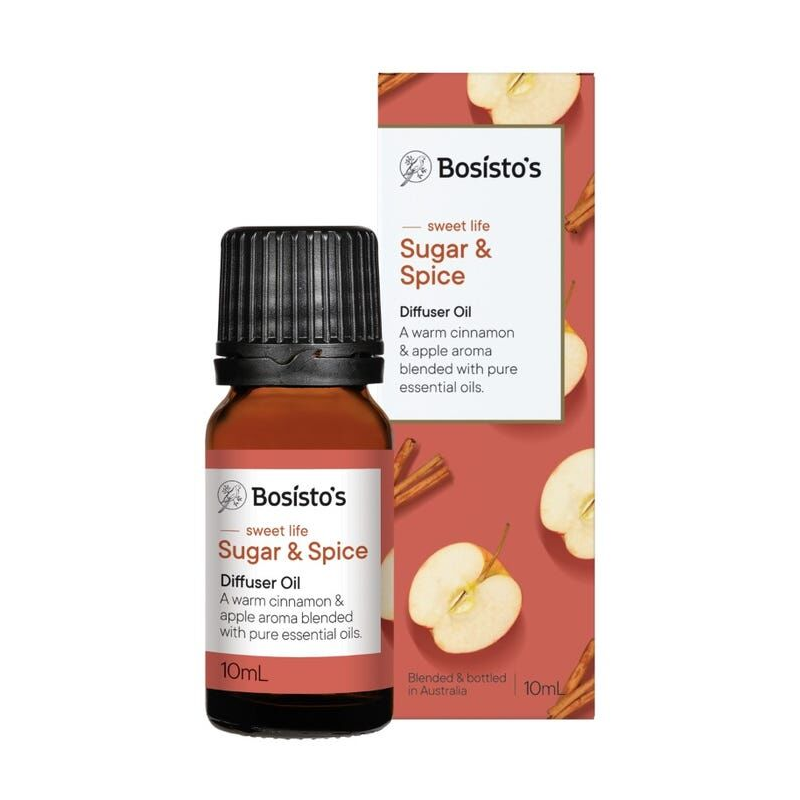 Bosisto's Sweet Life Sugar & Spice Diffuser Oil 10ml