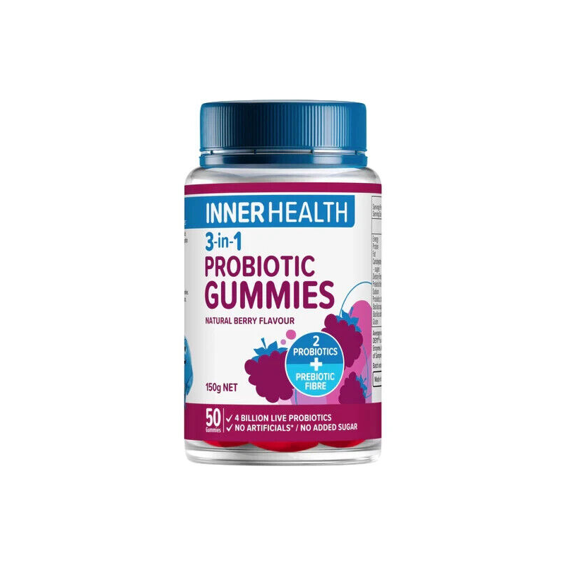 Inner Health 3-in-1 Probiotic 50 Gummies