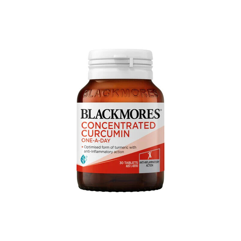 Blackmores Concentrated Curcumin One-A-Day 30 Tablets