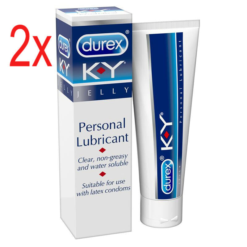 2X Durex K-Y Jelly Personal Lubricant 100g