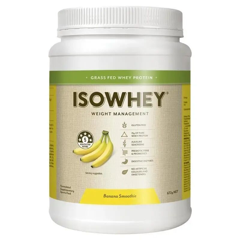 Isowhey Weight Management 672g Banana Smoothie