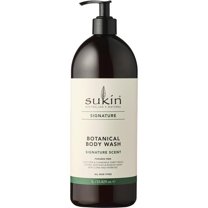 Sukin Signature Botanical Body Wash 1L