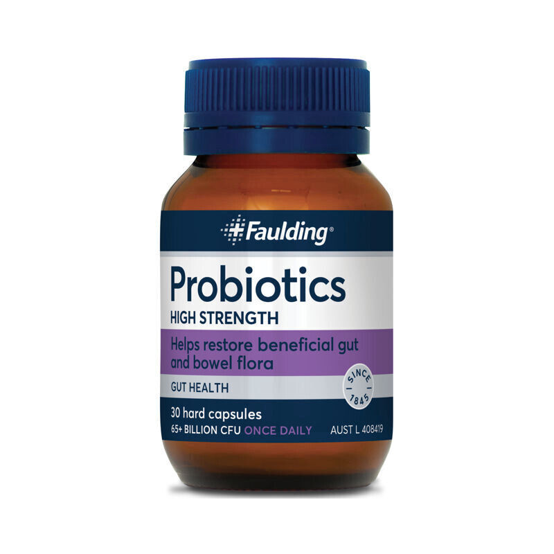 Faulding Probiotics High Strength 65 Billion CFU 30 Capsules