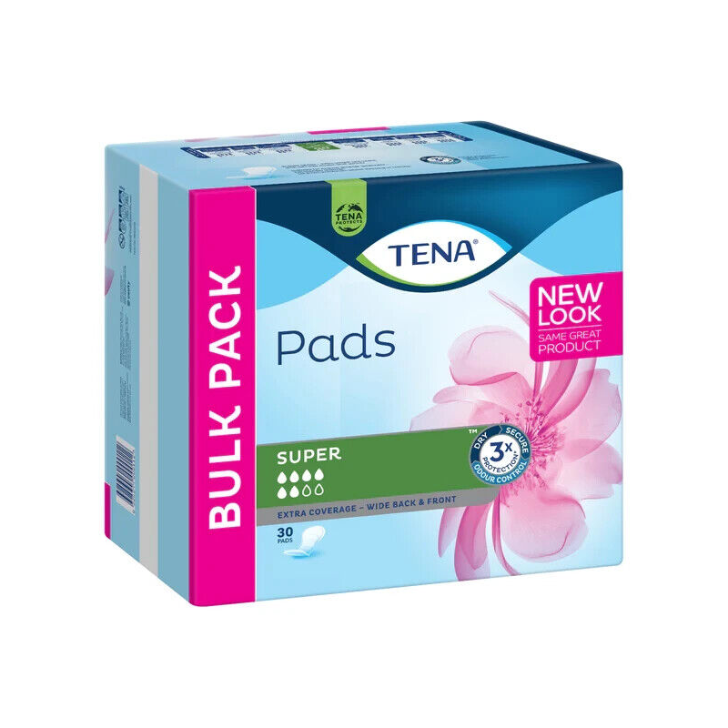 Tena Pads Super 30 Pads