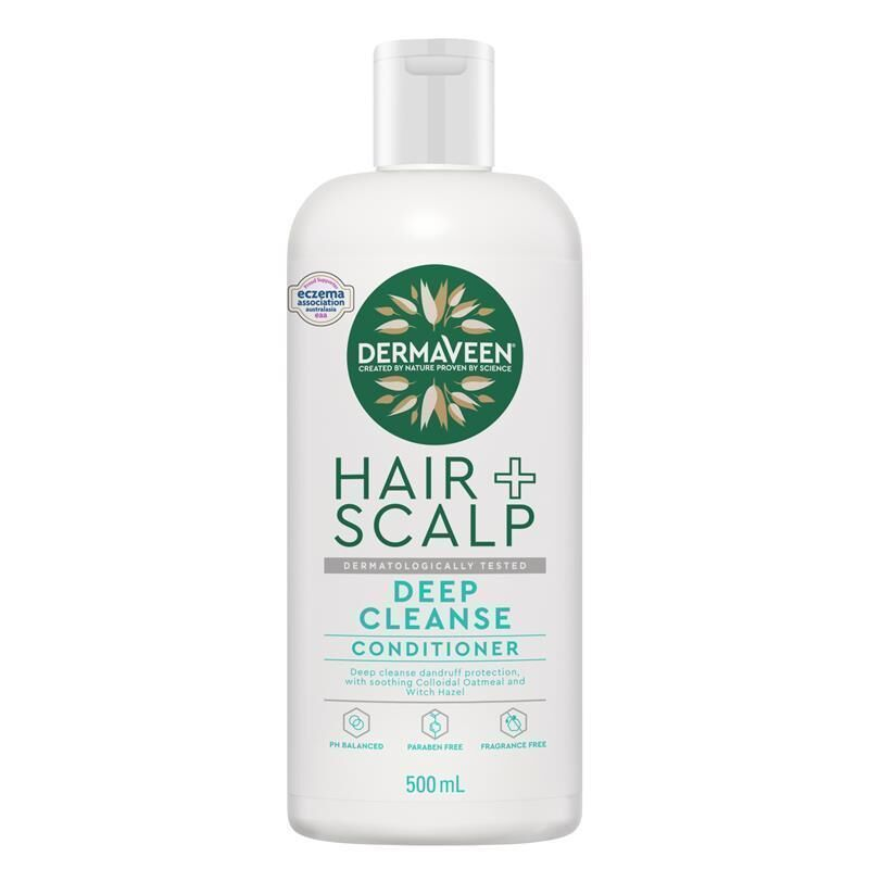 DermaVeen Hair + Scalp Deep Cleanse Conditioner 500ml