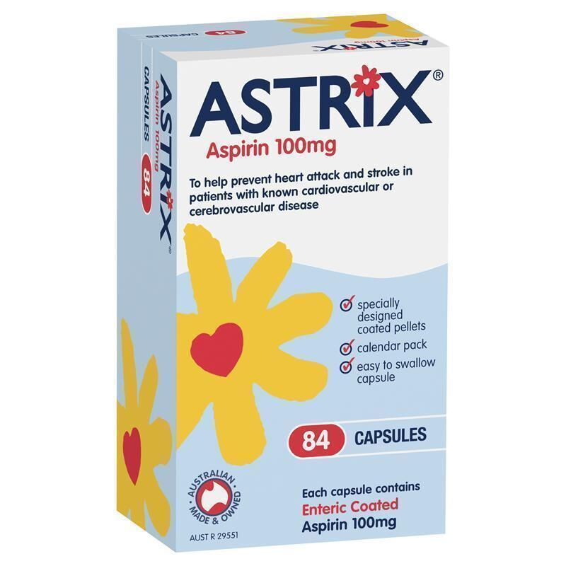 Astrix 100mg 84 Capsules