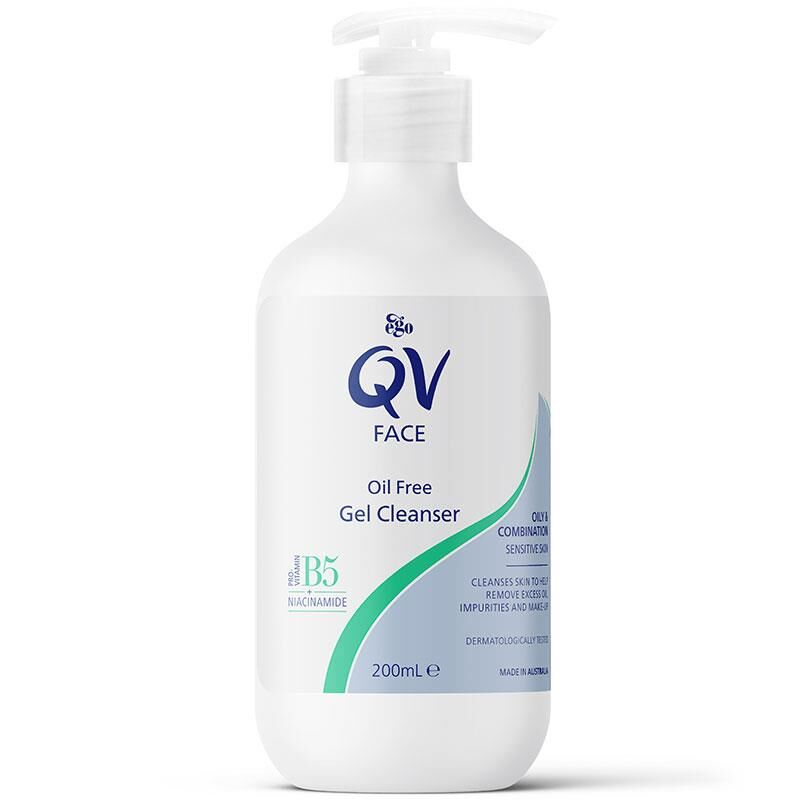 Ego Qv Face Oil Free Gel Cleanser 200ml