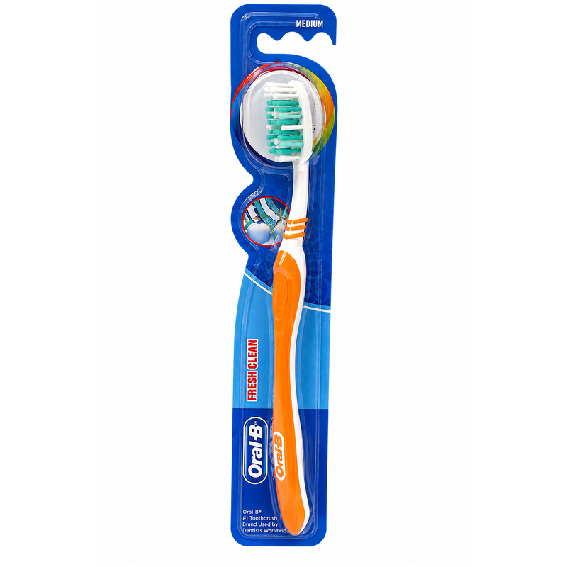 Oral B Fresh Clean Medium Toothbrush 1 Pack