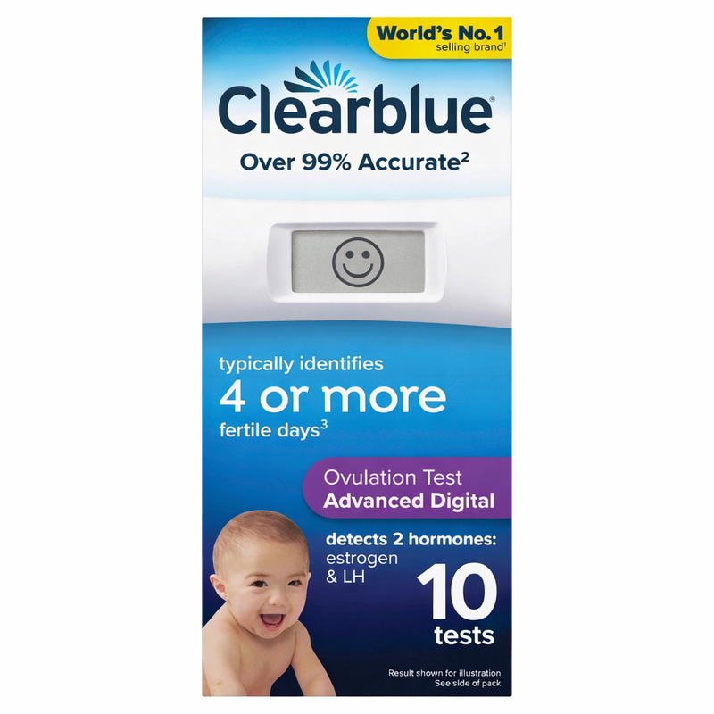 Clearblue Advanced Digital Ovulation Test - 10 Tests