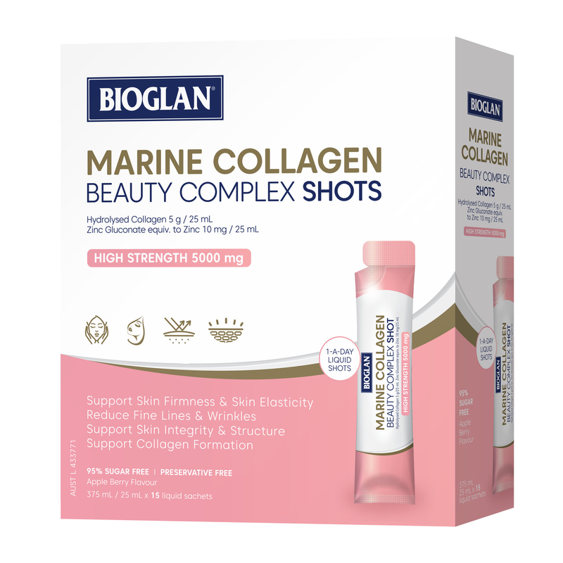 Bioglan Marine Collagen Beauty Complex 25ml X 15 Shots