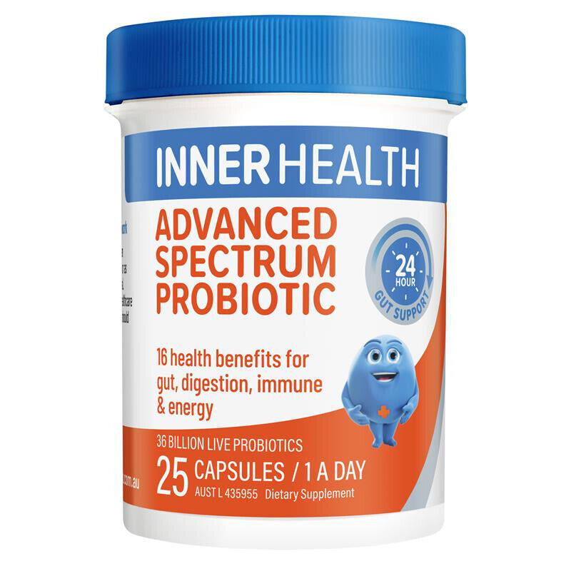 Inner Health Advanced Spectrum Probiotic 25 Capsules