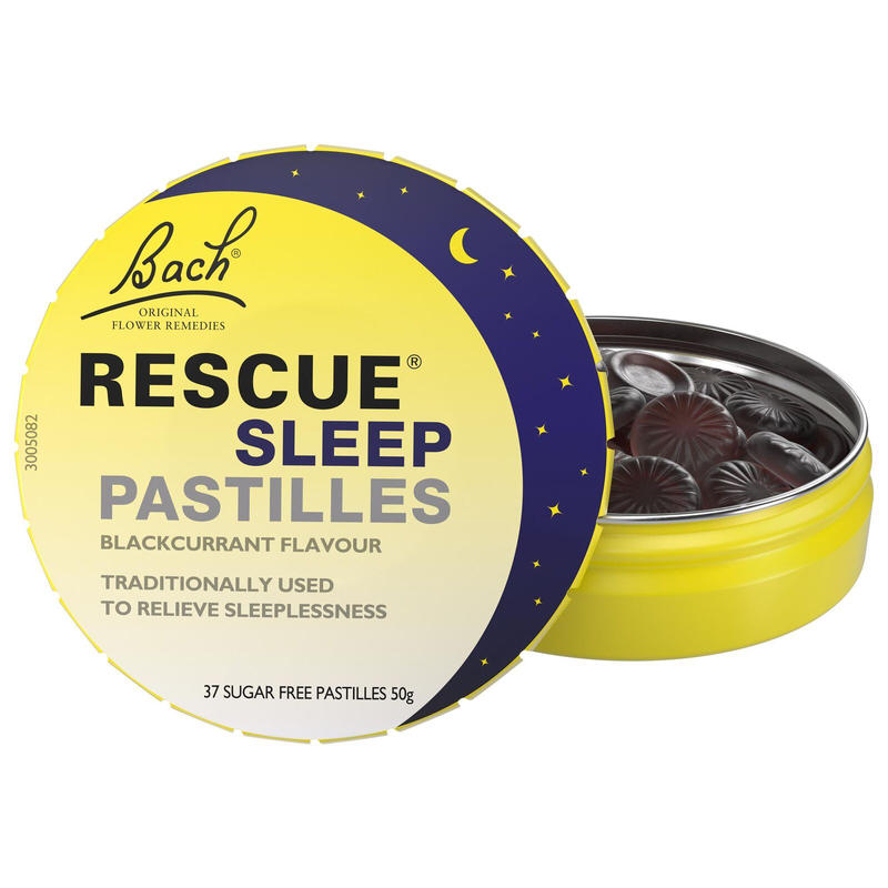 Bach Rescue Sleep Pastilles Blackcurrent 50g