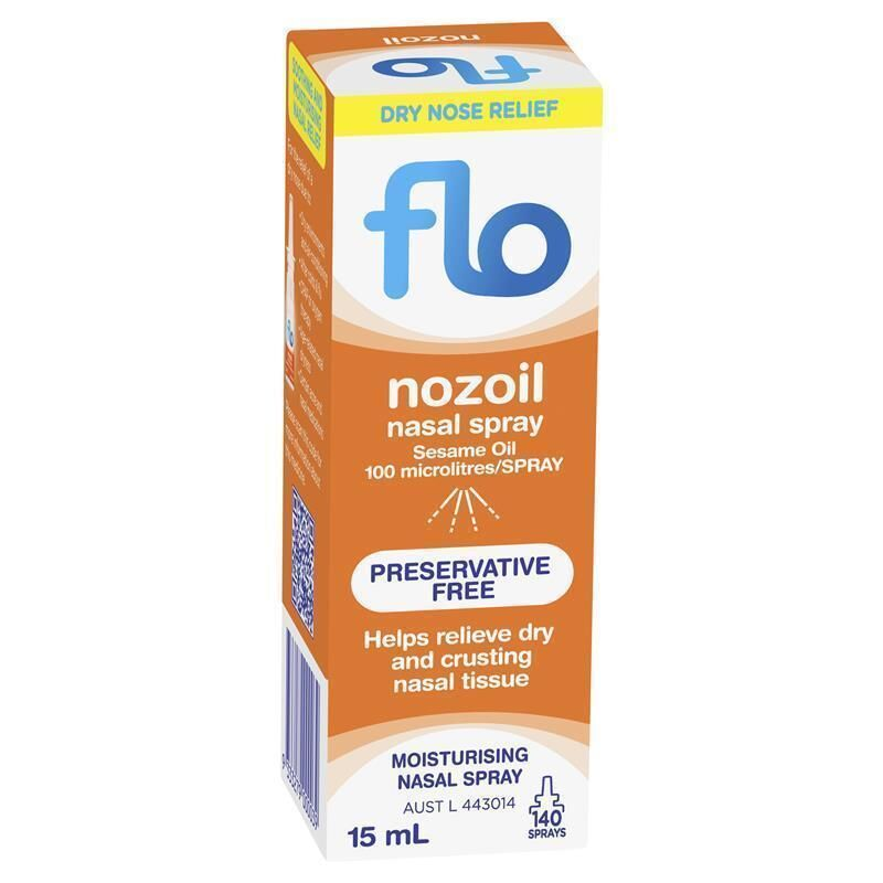Flo Nozoil Moisturising Nasal Spray 15ml