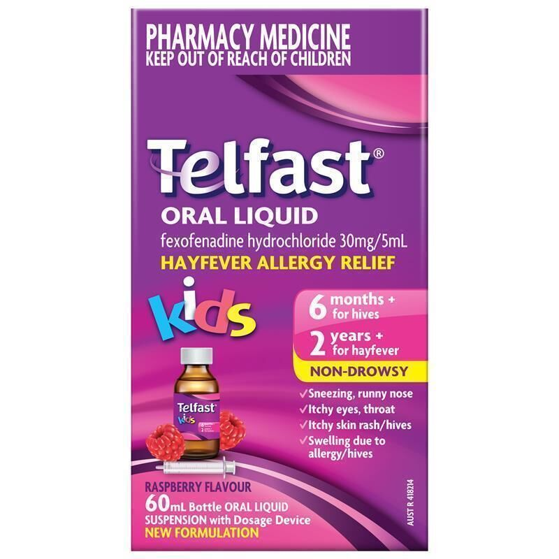 Telfast Kids Oral Liquid 60ml